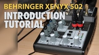 Video thumbnail for How to hook up an audio mixer to a PC - Introduction to Behringer Xenyx 502 [English/HD] by censiCLICK