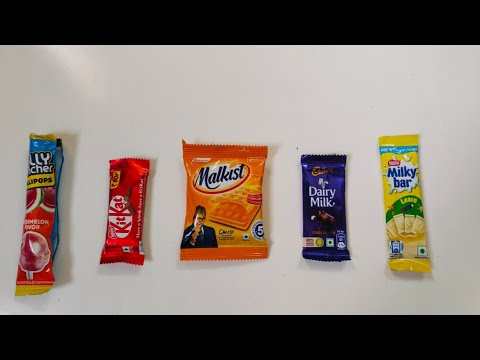 So many lot's of Chocolate|rainbow lollipop Unpacking|Satisfying videos|asmr|KitKat Unpacking