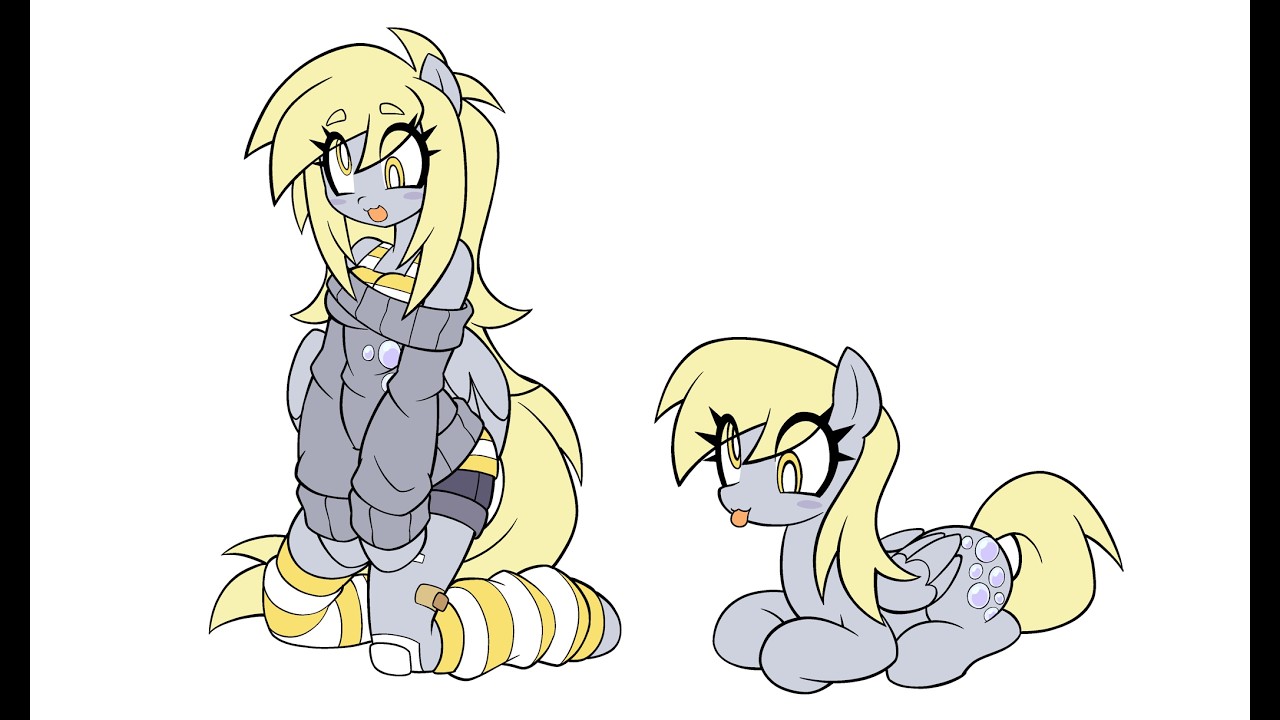 Today Derpy is gonna turn into a cute little pony