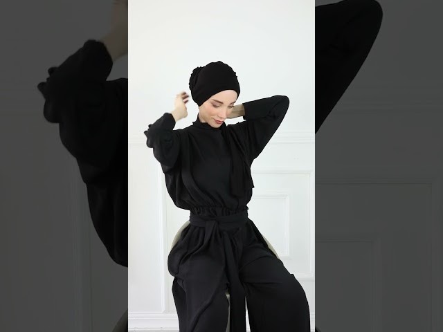 توربان قطن لف - اسود