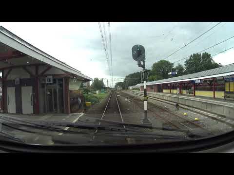 A train driver's view: Arnhem CS - Alkmaar, VIRM, 07-Jul-2020.