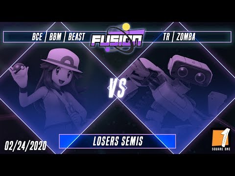 Fusion #12 - BBM | Beast (Pokemon Trainer/Mario) Vs. TR | Zomba (ROB/Link) - Losers Semis - SSBU