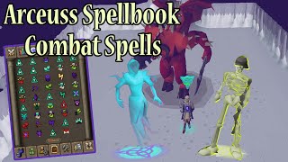 OSRS Arceuus Spellbook 1st Impression | Part 1 of 2 (Combat Spells)