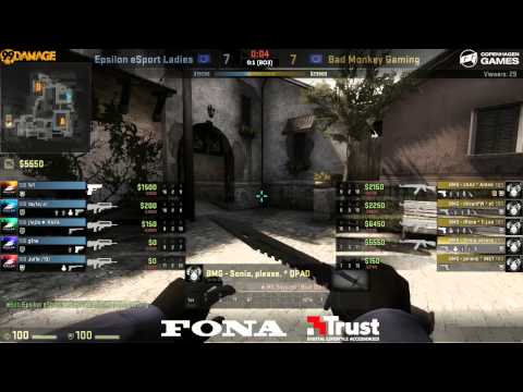 Epsilon fe. vs. BMG | WB Halbfinale, Copenhagen Games Female 2014 | de_inferno