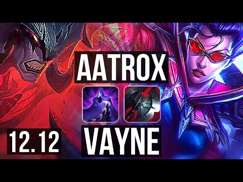 AATROX vs VAYNE (TOP) | 2600+ games, 2.6M mastery, 3/1/7 | EUW Grandmaster | 12.12