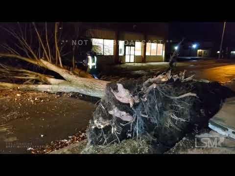 03-07-2022 Williamsport, PA - Building Collapse, Multiple Trees & Wires Down From Severe Storms