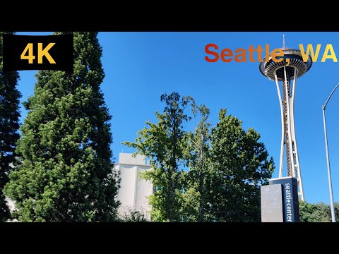 Downtown Seattle, WA Driving Tour in Summer 2022 via 2nd & 4th Avenue.