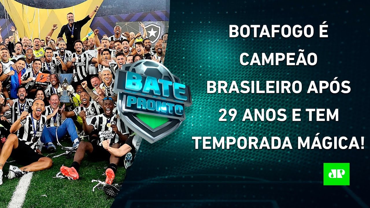 Botafogo é CAMPEÃO BRASILEIRO; Gabigol SE DESPEDE do Flamengo; Furacão é REBAIXADO! | BATE-PRONTO