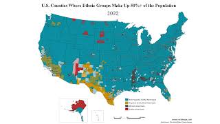 The New Majority: Mapping 50% Population Thresholds by Race/Ethnicity in the U.S.