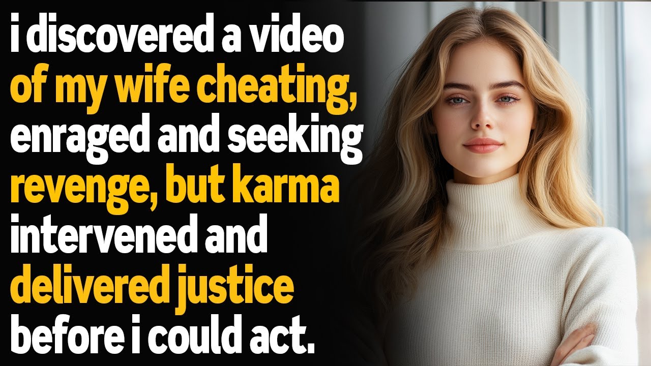 I Found a Video of My Wife Publicly Cheating—And Karma Got to Her Before I Could.....!cheating wife