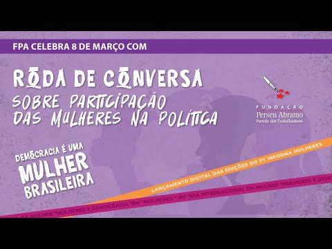 Roda de conversa sobre participação das mulheres na política