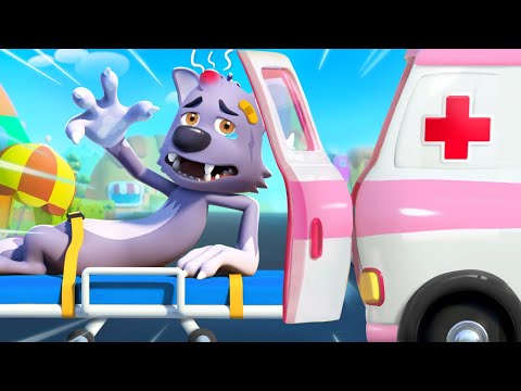 Hickory Dickory Dock | Doctor Cartoon, Ambulance | Sing Along | Kids Song | Kids Cartoon | BabyBus