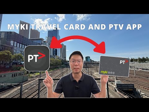 How to buy Melbourne Myki Travel Card and Link to PTV App (TUTORIAL)