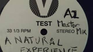 A NATURAL EXPERIENCE The Music 12'' A2 Master Mix