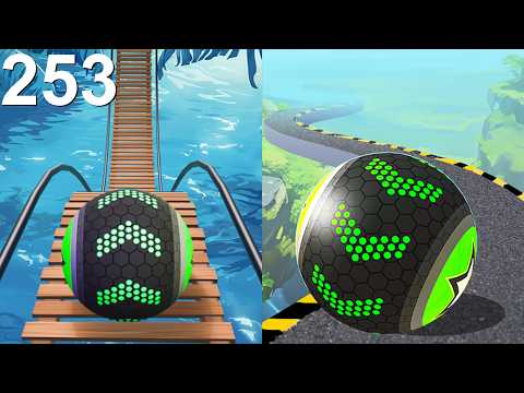 Going Balls Speedrun, Funny Fails Vs All Levels, Hard Levels Android, iOS Gameplay 253