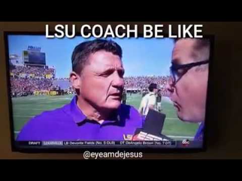 LSU coach O vs. Farmer Fran