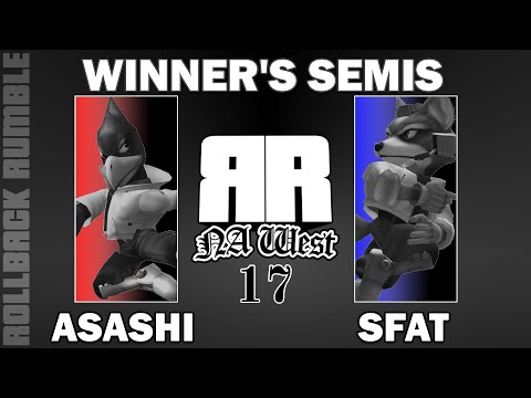 Asashi (Falco) vs SFAT (Fox) | Winner's Semis | Rollback Rumble: NA West 17