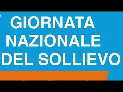 25 Maggio - Giornata Nazionale del Sollievo
