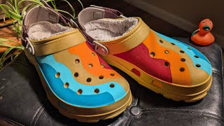 Custom Painting Crocs - Lined All Terrain