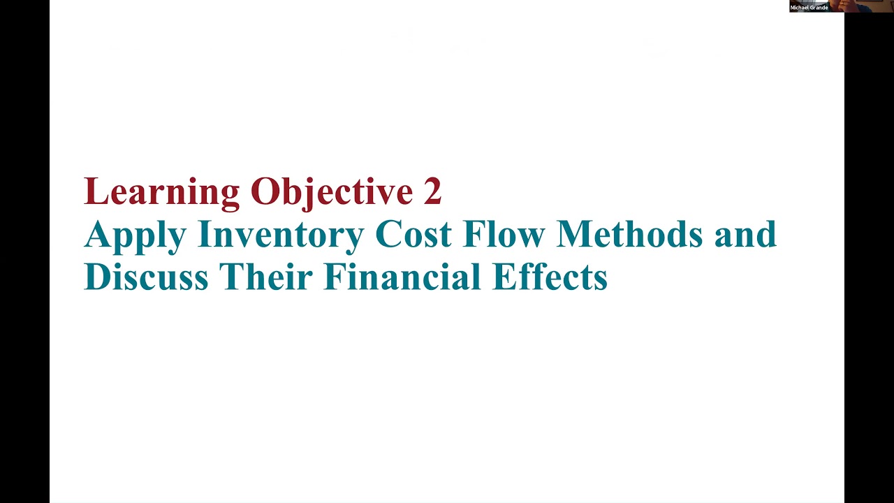 FA Chapter 6 Inventory:  Power Point Presentation