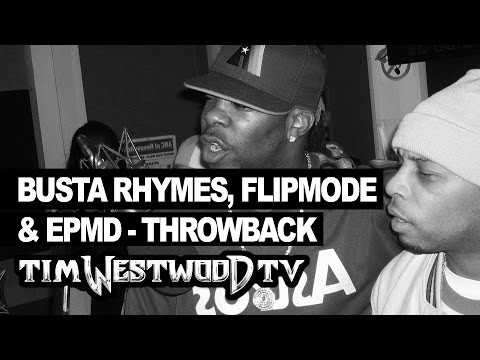 Busta Rhymes, Flipmode, EPMD freestyle - rare first time ever released Throwback - Westwood