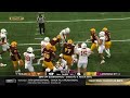 Skycam Cam Skattebo Every Touch Vs Texas 284 Total Yards Peach Bowl 2025