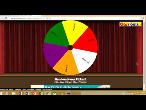 Class Tools Wheel : Try the Random Name Picker on ClassTools – DKCICX