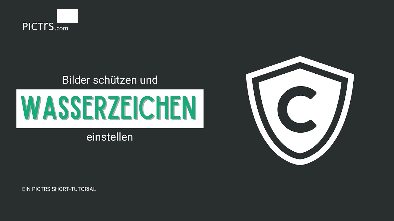 YouTube Video Tutorials Pictrs - Fotos verkaufen