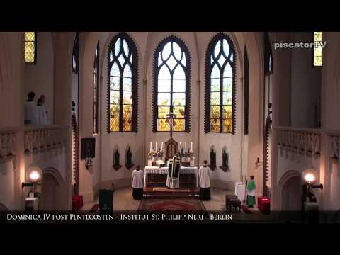Dominica IV post Pentecosten 13 Pater Noster - Traditional Latin Mass