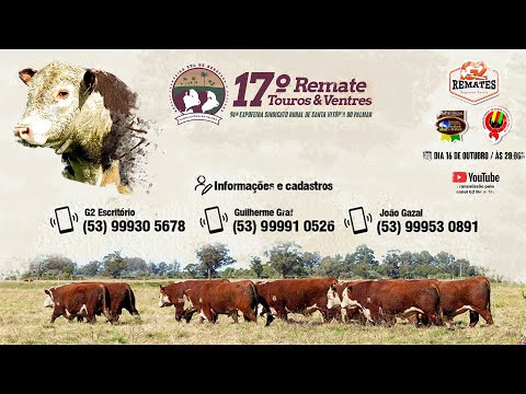 17º Remate Núcleo Fronteira Sul de Hereford e Braford