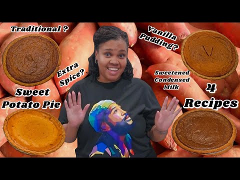 Testing 4 Sweet Potato Pie Recipes | Which Is The Best?