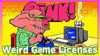 Oink! | ZX Spectrum, C64 & Amstrad CPC | Weird Game Licences