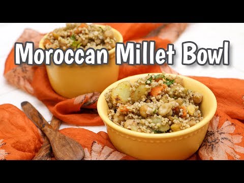 Moroccan Bowl Recipe | Millet Recipe | Main Course Recipe | Vegan Recipe