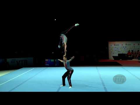 Israel (ISR) - 2018 Acrobatic Worlds, Antwerpen (BEL) - Balance  Men's Pair