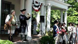 preview picture of video 'Declaration of independence read at Ringwood Manor, NJ 2010'