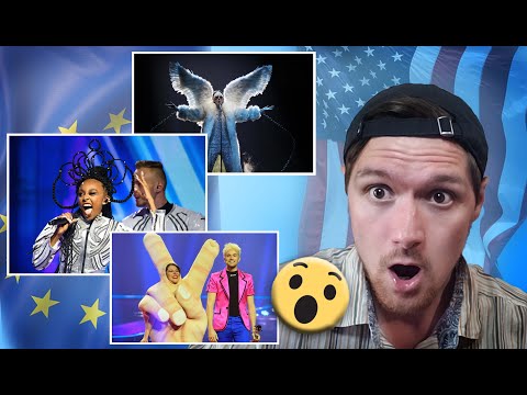 American Reacts to "Eurovision 2021 Highlights"