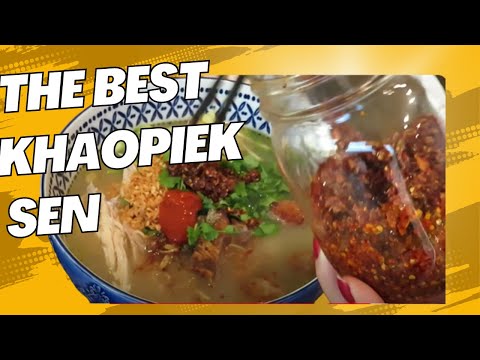 Gigi's Lao Kitchen: Crafting the Perfect KhaoPiek Sen Chicken Noodle Soup Recipe