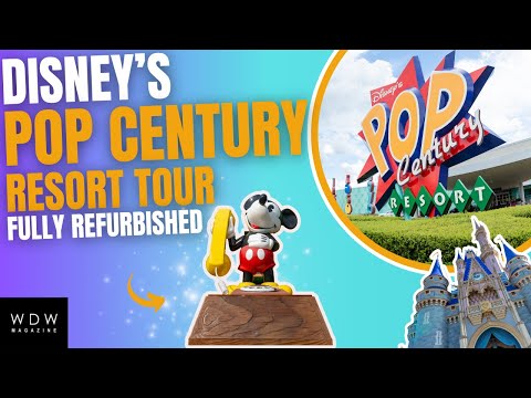 Disney's Pop Century Resort Tour- Fully Refurbished
