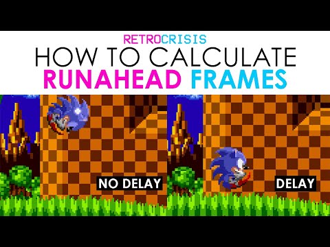 Calculate 'Run Ahead' Frames - Fix Input Lag in RetroArch