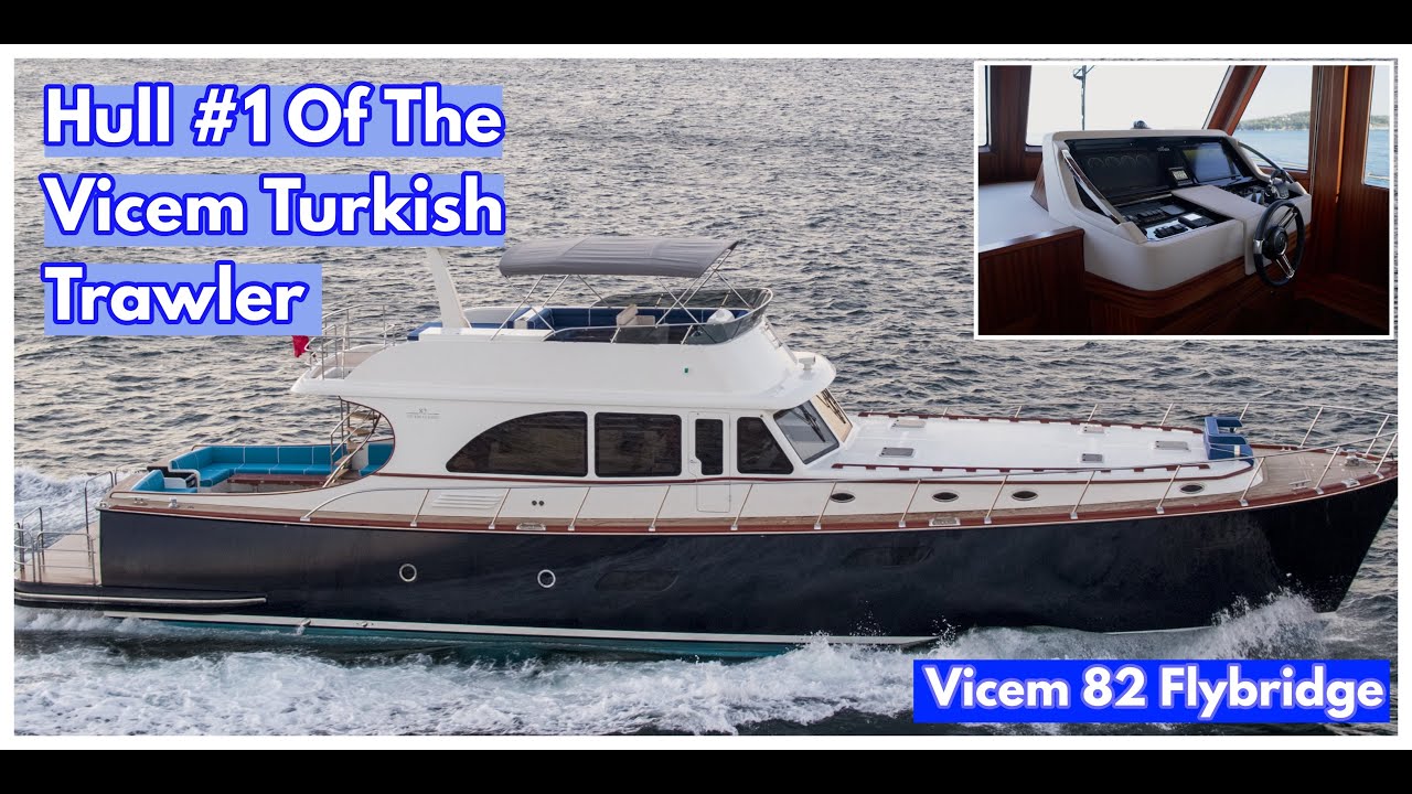 Turkish Trawler Yacht With SUPERB Sea Keeping!