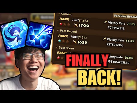 My INSANE Twin Angel that Got me Back to G1! | Summoners War