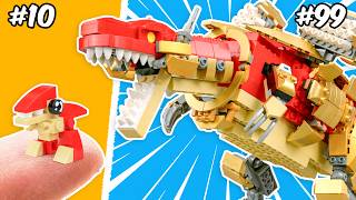Download lagu Transforming a T-Rex Dinosaur Into a LEGO Mech | ROBO Bricks Channel mp3