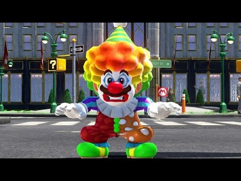 Super Mario Odyssey Movie Walkthrough Part 24 - Moons in the Metro Kingdom