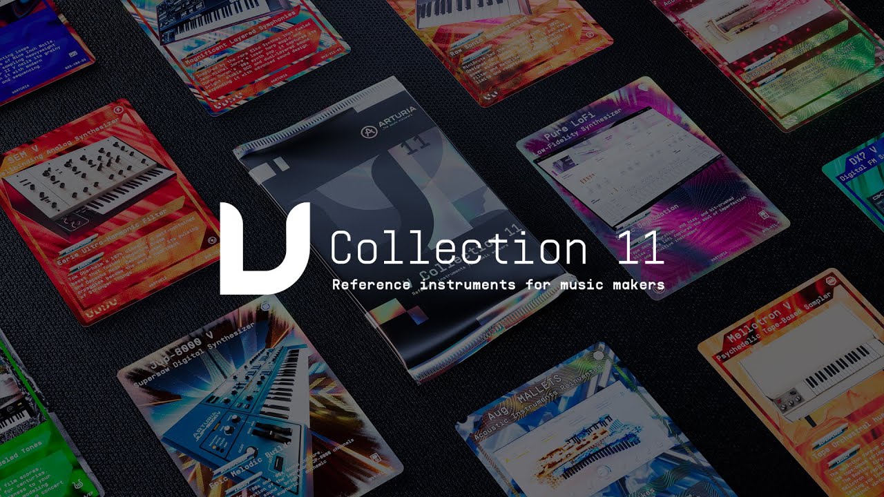 V Collection 11 | Reference Instruments For Music Makers | ARTURIA - YouTube