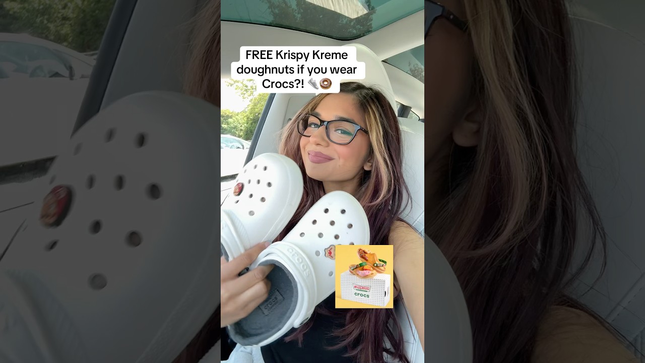 😱 FREE DOUGHNUTS IF YOU WEAR CROCS?