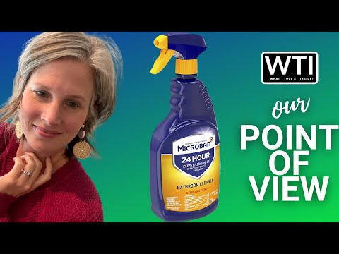 Microban 24 Hour Bathroom Cleaner - WTI product video review