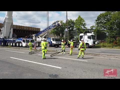 Cleveland Bridge M4 Junction 3-12 Ascot Road Bridge installation