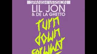 Turn Down For What Spanish Remix   De La Ghetto