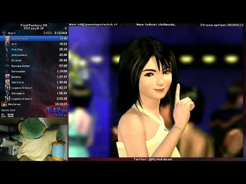 Final Fantasy VIII PSX any% JP speedrun in 9:40:04