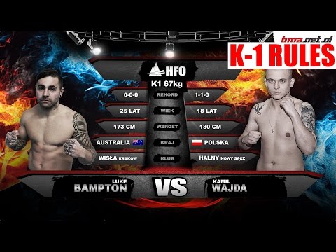 HFO 2: Luke Bampton vs Kamil Wajda (K-1, 67 kg)